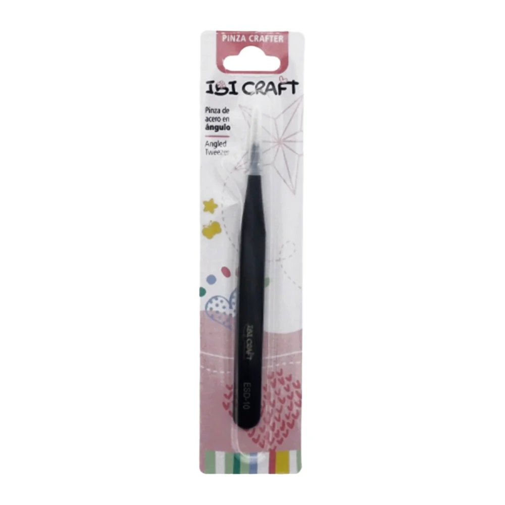 Pinza De Precision Recta Ibi Craft