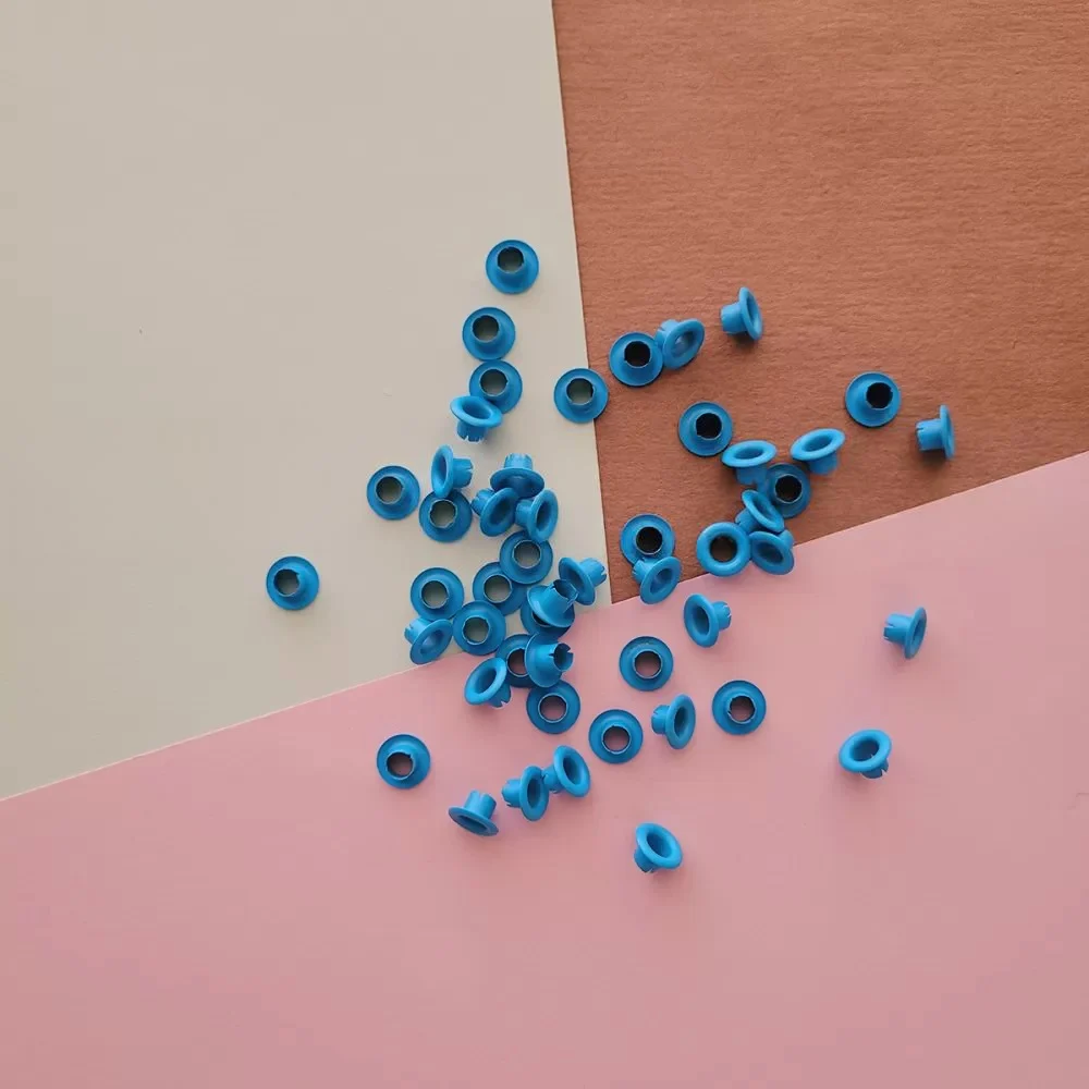 Ojaliillos Aluminio (eyelet) 50 Pcs Azul