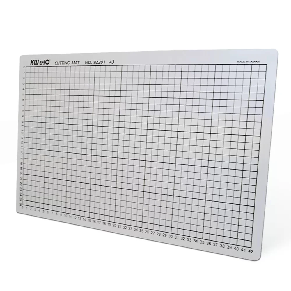 Base De Goma Para Corte Kw Trio 45x30cm A3 Gris