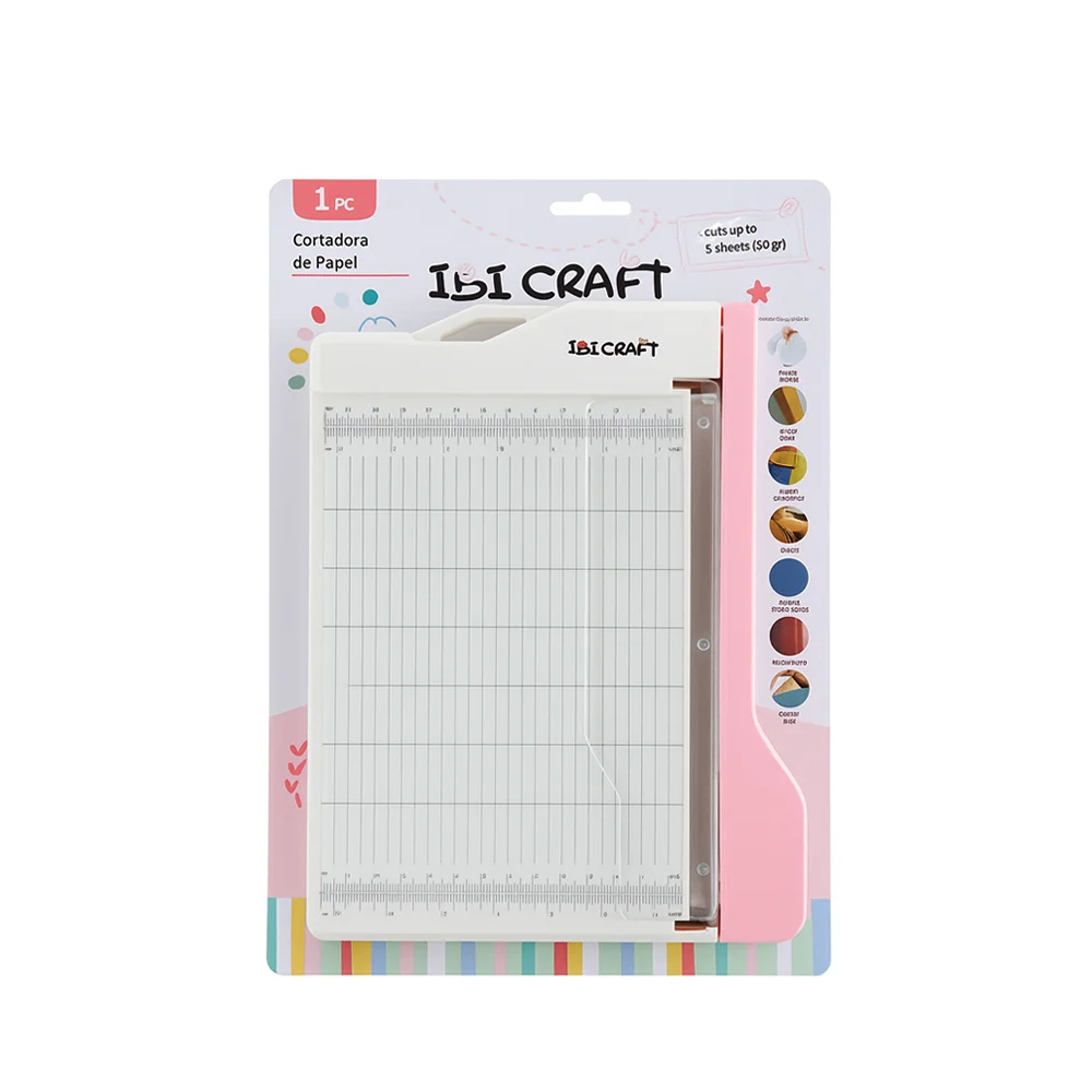 40.14.187_1000-1-1 Guillotina Ibi A Palanca A5 218mm Crafter - Imagen 1