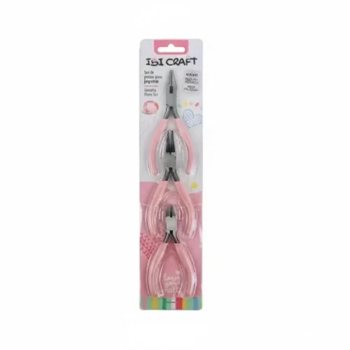 Set De Pinzas Y Alicates Ibi Craft 3 Pcs