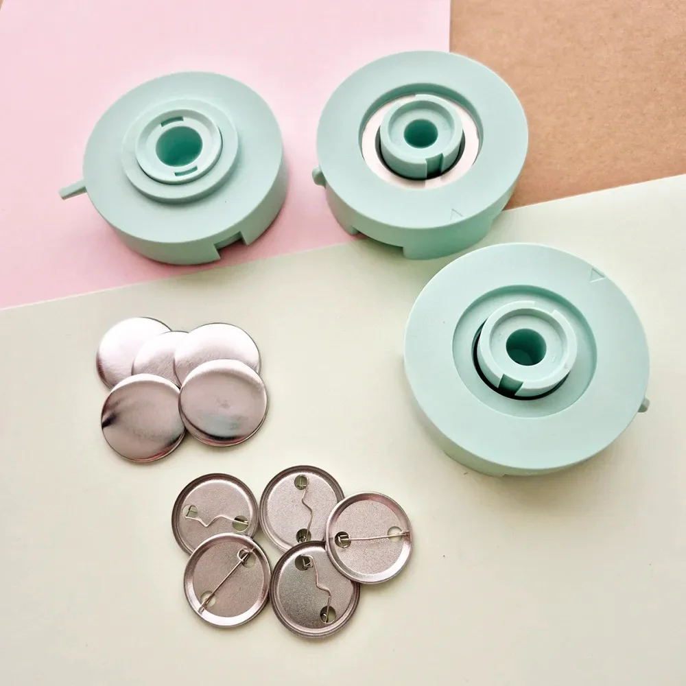 Adaptador Para Fabricadora De Pins Ibi Craft 32mm + 10 Sets