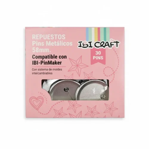Sets De Pines Ibi Craft 58mm 30 Sets - Imagen 2