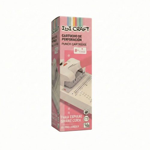Cassette Espirales Smart Click Para Encuadernadora Ibi Craft Multiple