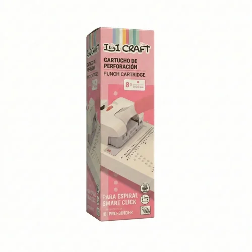 Cassette Espirales Smart Click Para Encuadernadora Ibi Craft Multiple