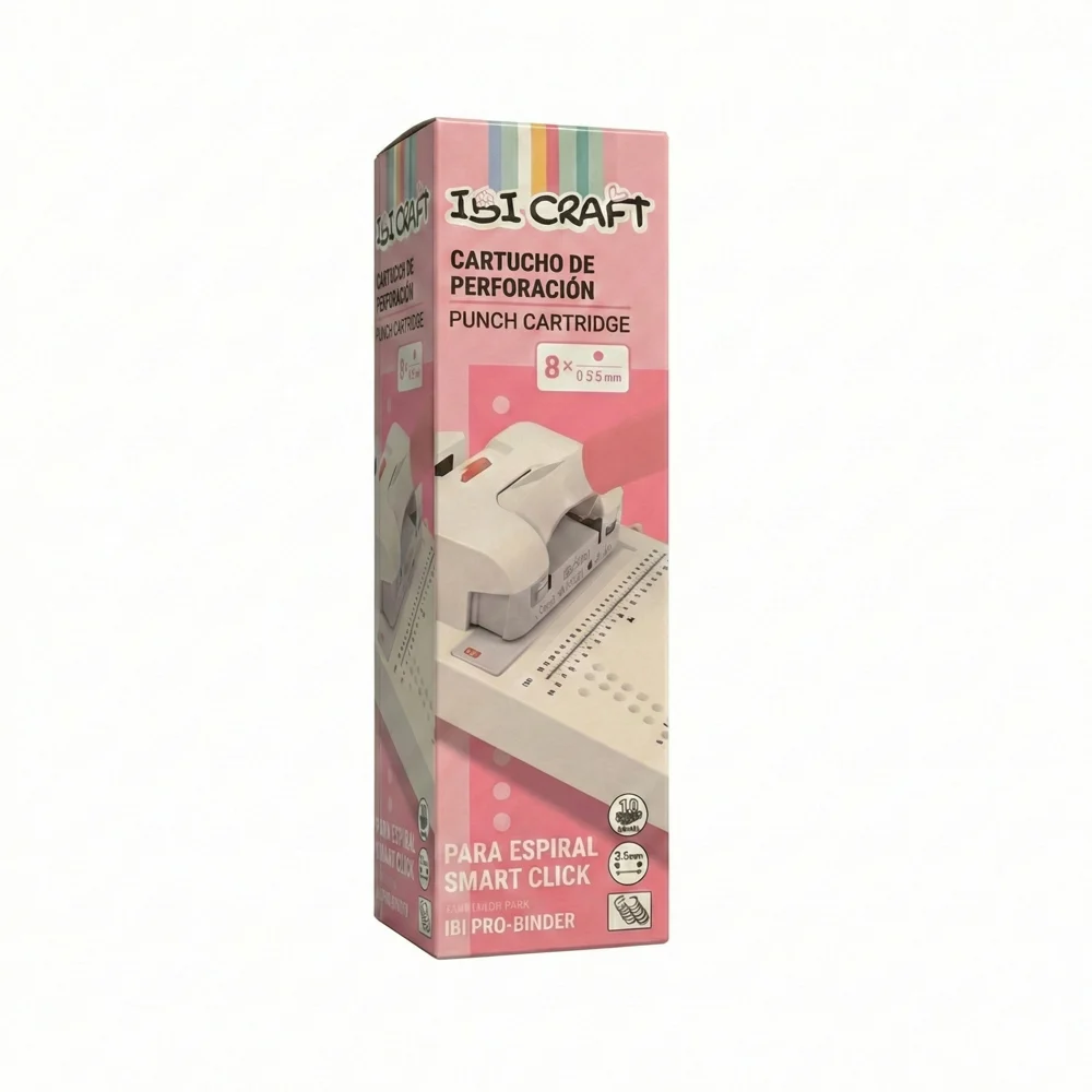 Cassette Espirales Smart Click Para Encuadernadora Ibi Craft Multiple