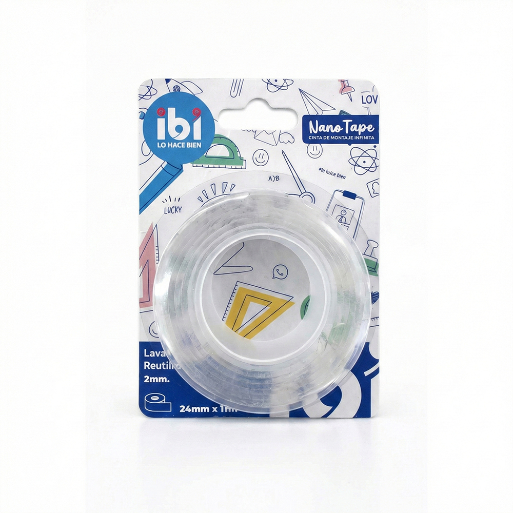 Cinta Doble Faz Magica Nano Tape 24mm X 1 M