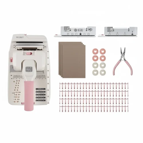 Encuadernadora Ibi Craft Multiple Cassette Disco+anillo 2:1 - Imagen 2