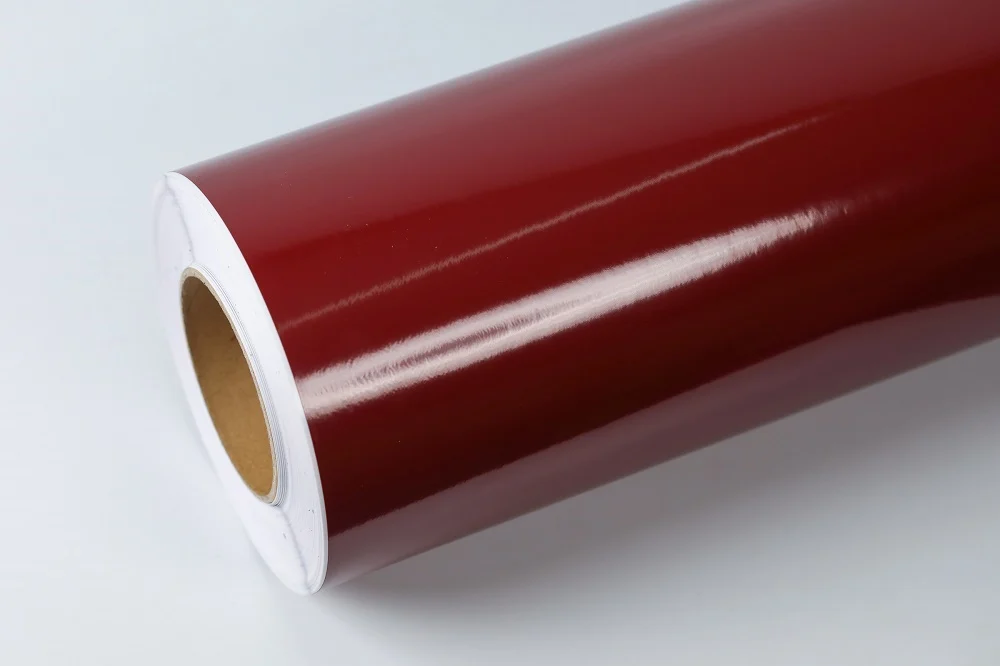 6041 Vinilo Mccal X 61 Cm Rojo Bordeaux X Metro