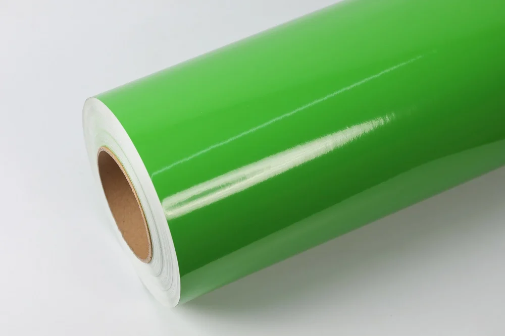 6068 Vinilo Mccal X 61 Cm Verde Manzana X Metro