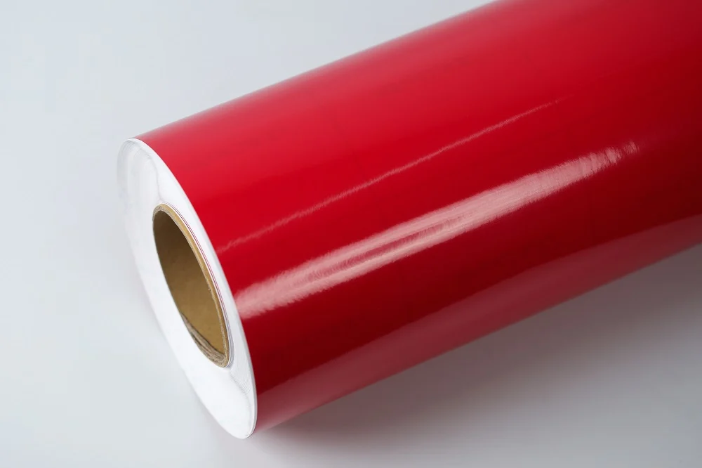 47.03.004_1000-1-1 3107 Vinilo Mccal X 61 Cm Rojo Fuerte X Metro - Imagen 1