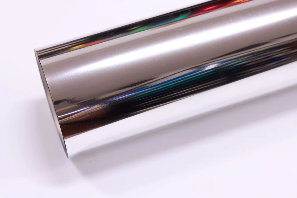 Fn1 Vinilo Termotransferible Poliester X 50 Cm Plata X Metro