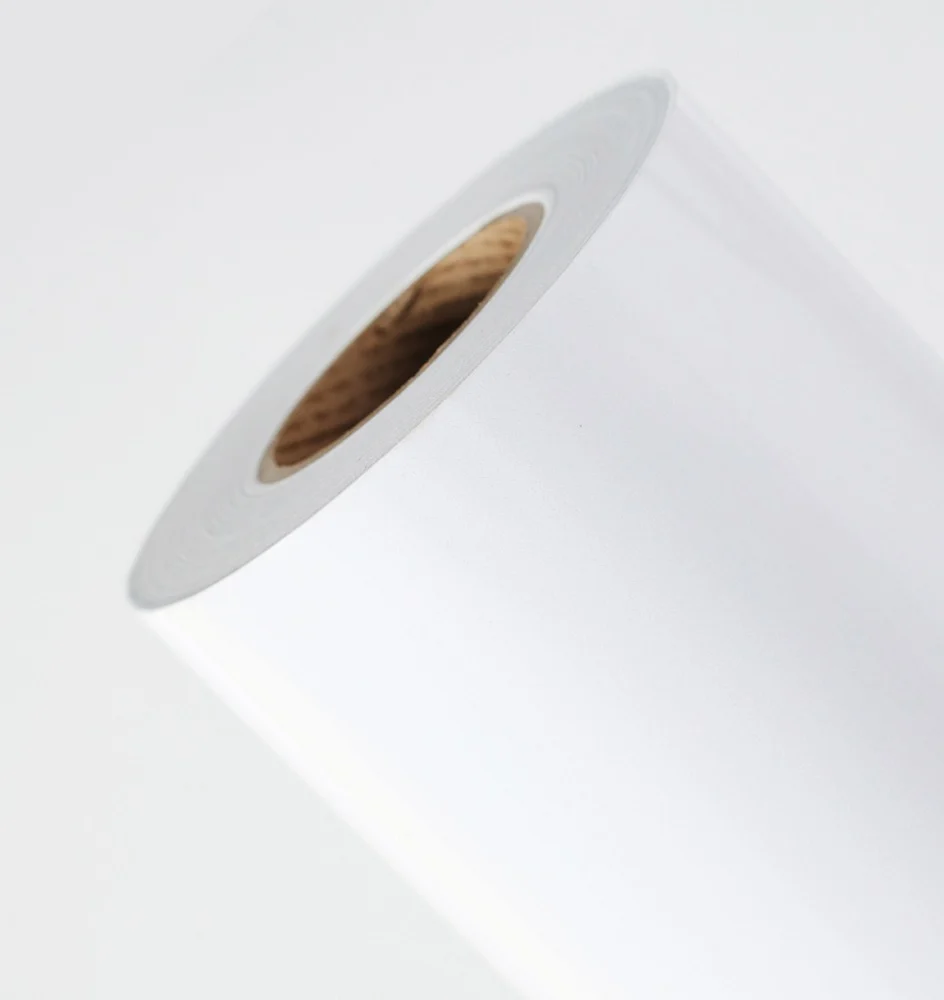 Fl1 Vinilo Termotransferible X50 Cm Flock Blanco X Metro