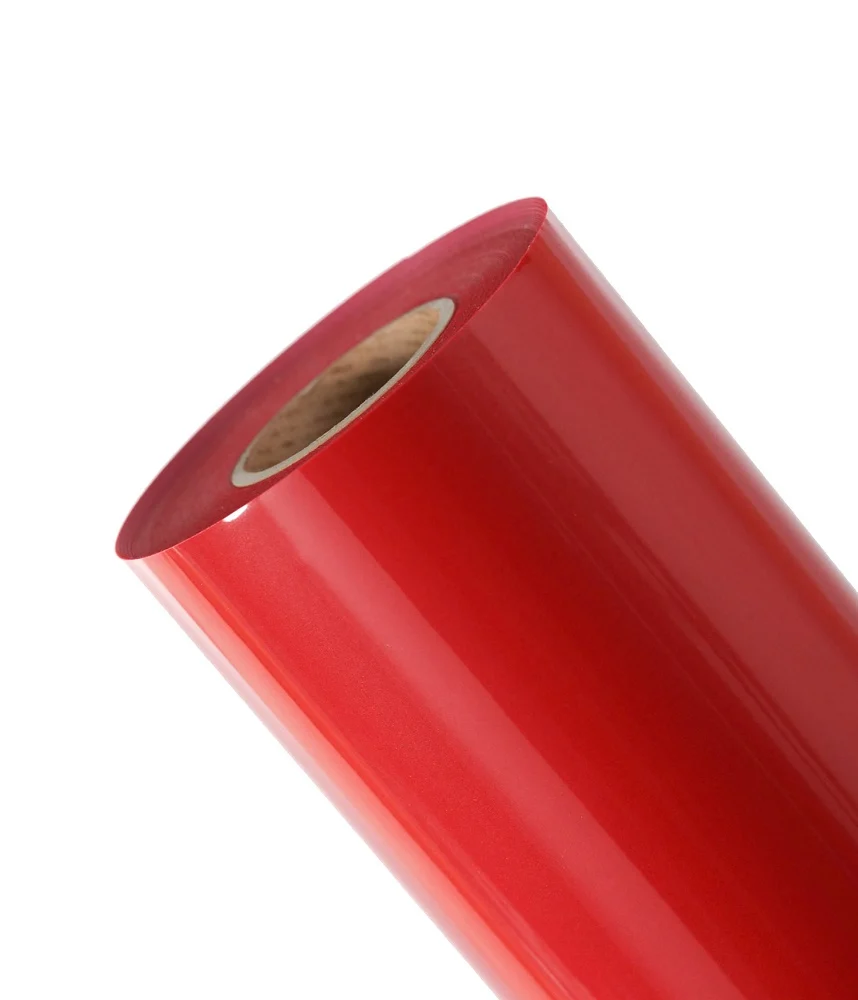 Fl3 Vinilo Termotransferible X50 Cm Flock Rojo X Metro