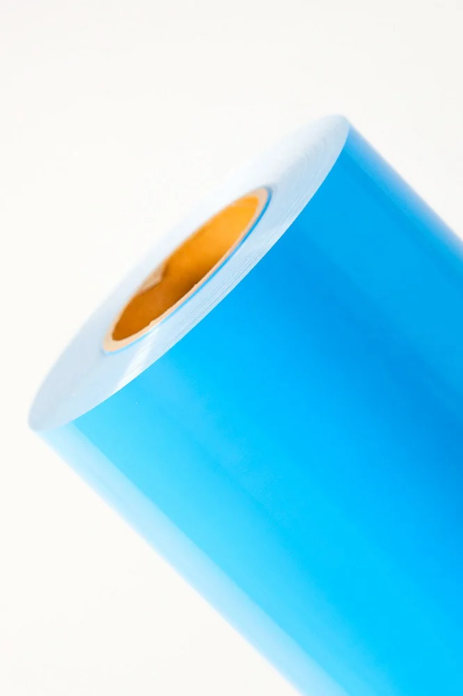 Ph22 Vinilo Termotransferible X 50 Cm Fluo Azul Neon X Metro