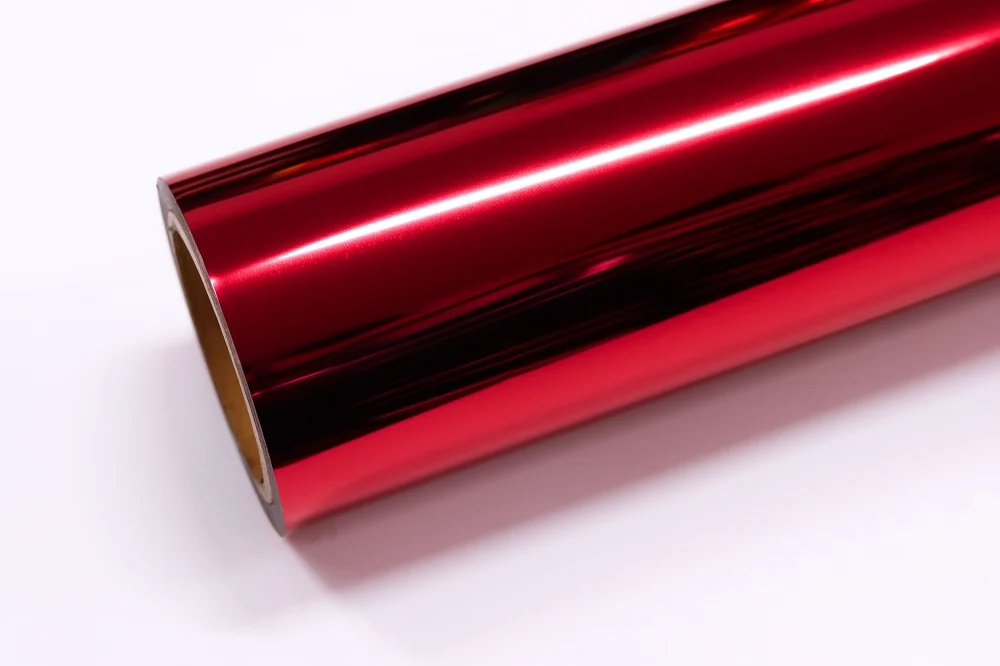 Fn4 Vinilo Termotransferible Poliester X 50 Cm Rojo X Metro