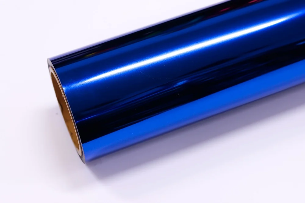 Fn9 Vinilo Termotransferible Poliester X 50 Cm Azul Royal X Metro