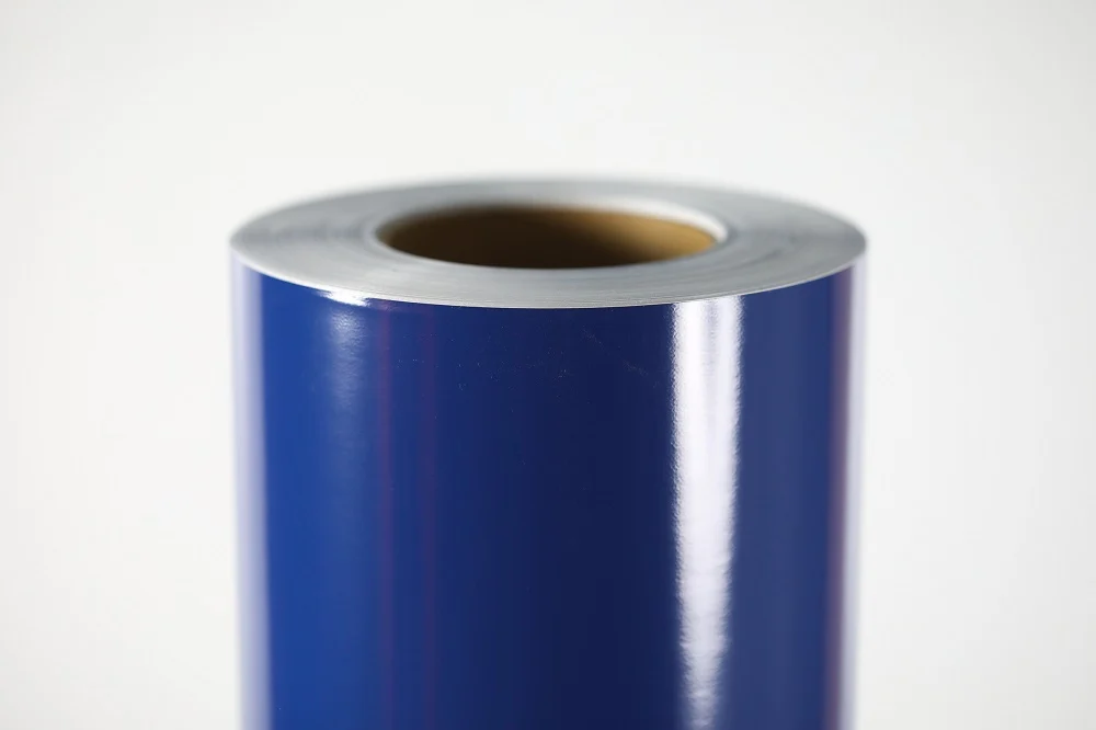 V58 Vinilo Mccal X 122 Cm Azul Brillante X Metro