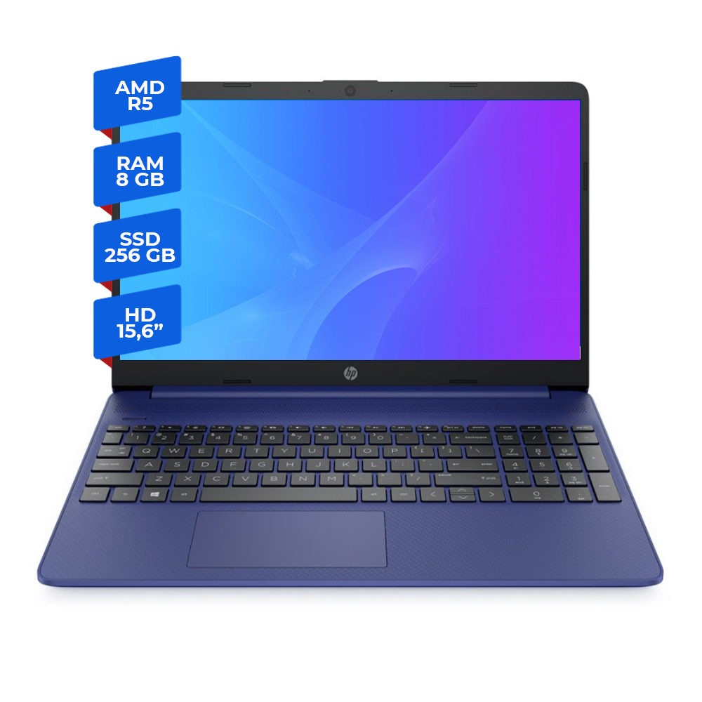 Hp Pavilion 15-ef1011la R5-4500h 8gb 256 Ssd 15.6 Win 10 Home