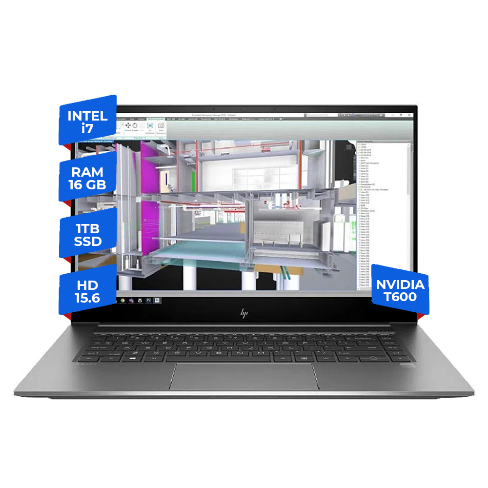 Hp Zbook Power G8 I7-11800h 16gb 1tb Ssd 15.6 T600 4gb Windows 10 Pro