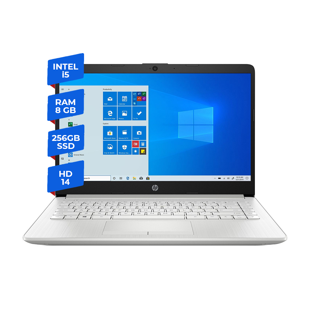 Hp 14-cf2535la I5-10210u 8gb Ram 256ssd 14 Windows 10 Home