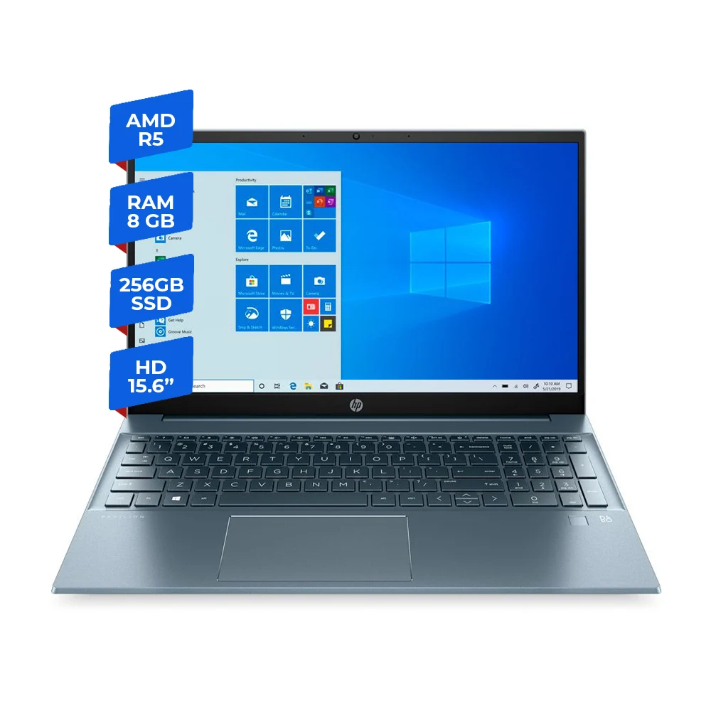 Hp Pavilion 15-eh0007la R5-4500u 8gb 256ssd 15.6 Windows 11 Home