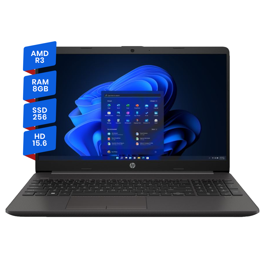 Hp 255 G9 R3-3250u 8gb 256ssd 15.6 Free Dos