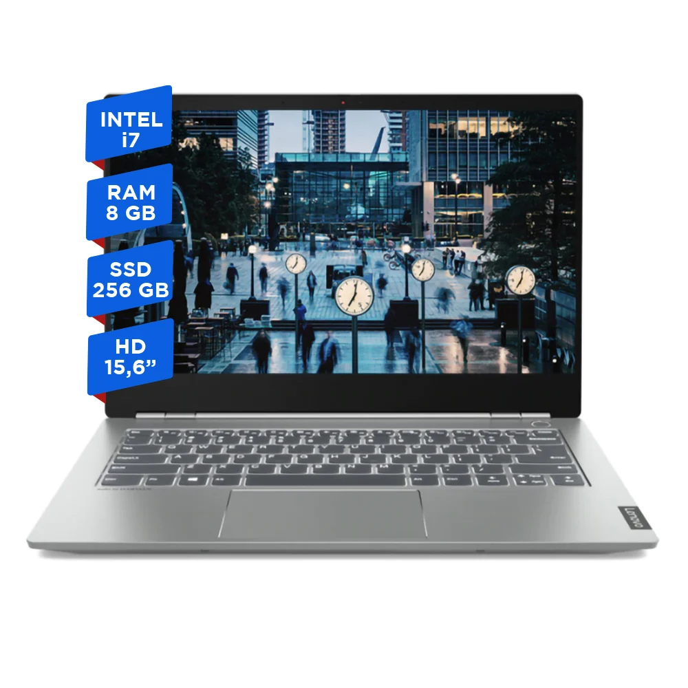 Lenovo Thinkbook 15-iil I7-10510u 10th Gen 8g 256 Ssd 15.6 Freedos