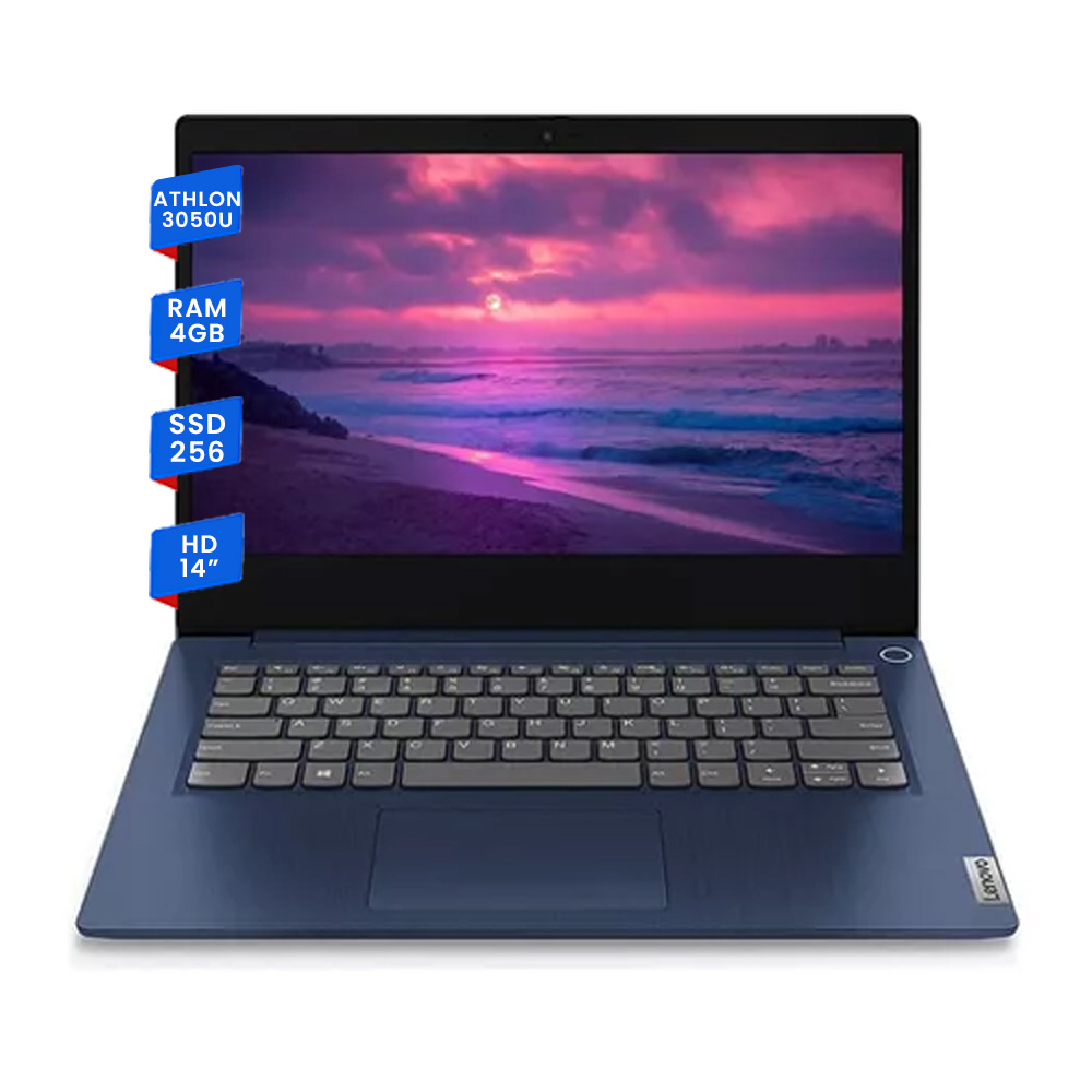 Lenovo Ip 3 Athlon Silver 3050u 4gb 256ssd 14