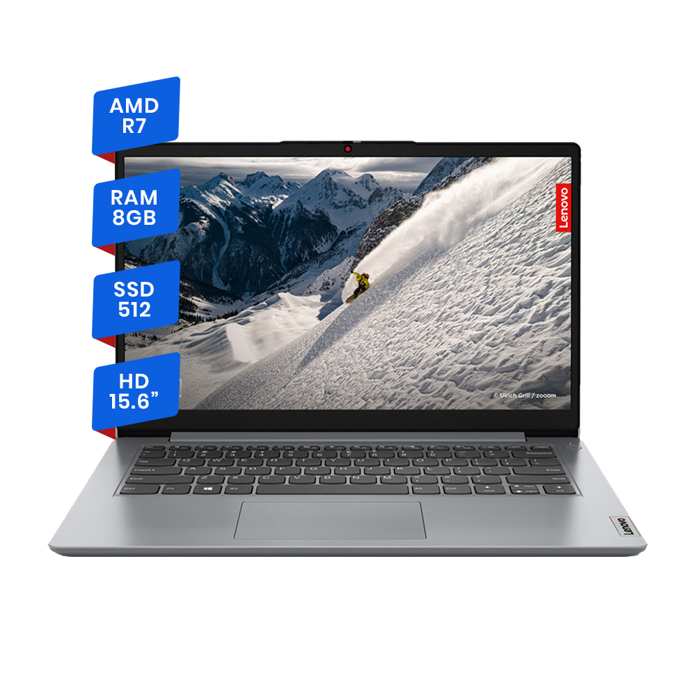 Lenovo Idea Pad 1 15ada7 R7-3700u 8gb 512ssd 15 Freedos