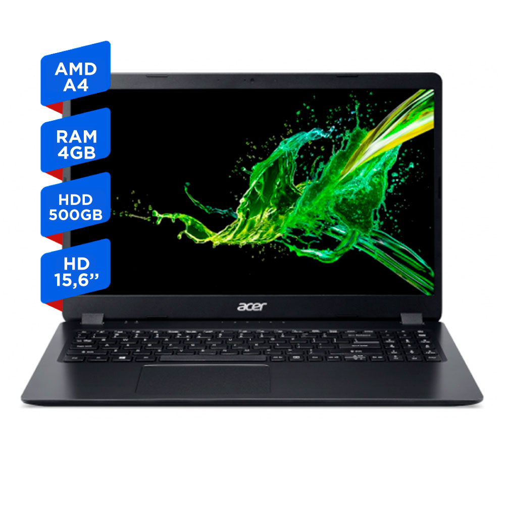 Acer Aspire 3 A4 M9120e 4gb 500gb 15.6 Windows 10 Home