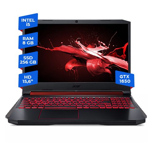 Acer Nitro 5 I5-10300h 8gb 256ssd 15.6 Gtx 1650-4g Windows 10 Home