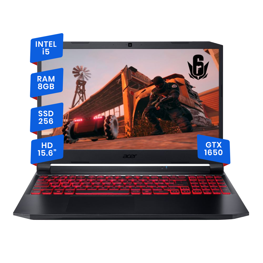 Acer Nitro I5-11400h 8gb 256ssd 15 Gtx 1650-4g Windows 11 Home