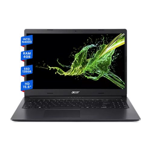 Acer Aspire 3 N4000 4gb 128ssd 15.6 Windows 11 Home