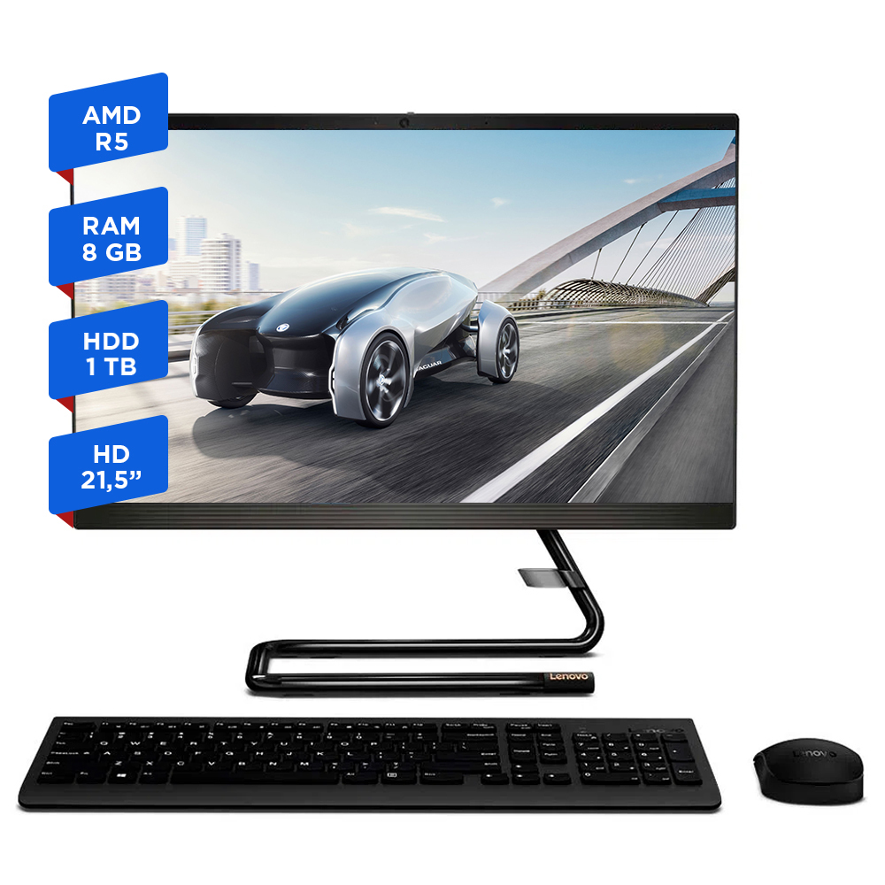 Aio Lenovo Foex002s R5-3500u 8gb 1tb Hdd 21.5 Windows 10 Home