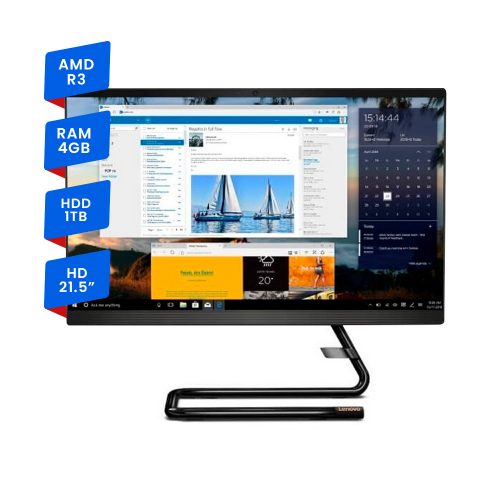 Aio Lenovo Idea Centre R3-3250u 4gb 1tb Hdd 21.5 Freedos
