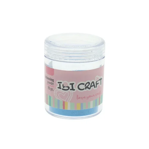 Embossing Powder Polvo Frasco Ibi Craft 15 Grs Celeste