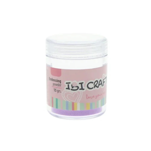 Embossing Powder Polvo Frasco Ibi Craft 15 Grs Morado - Imagen 2