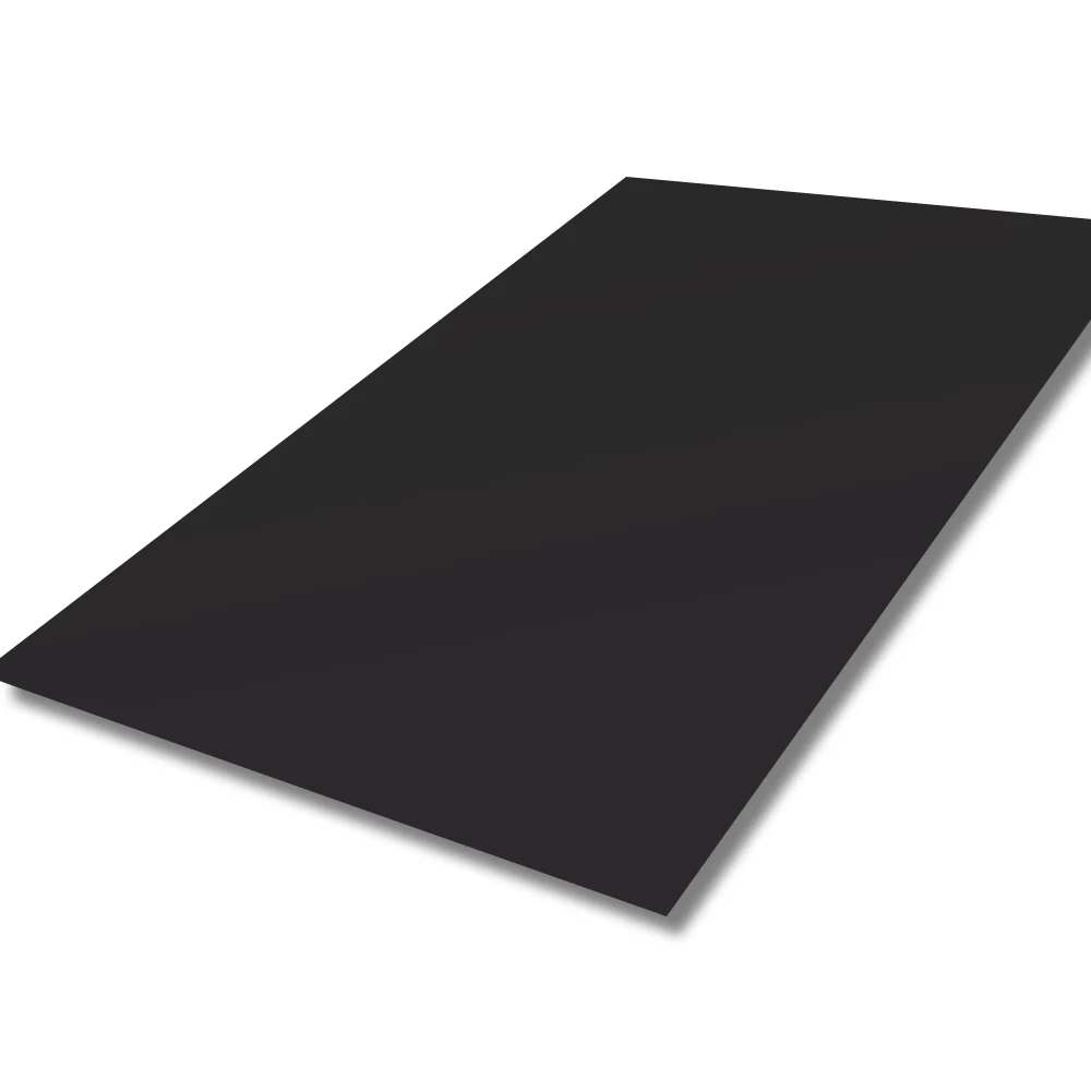 Alto Impacto Negro Brillante 1,0mm 100x200cm