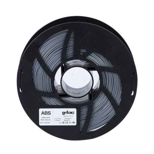 Abs 04 Gris Plata Grilon3 1.75 X 1kg - Imagen 2