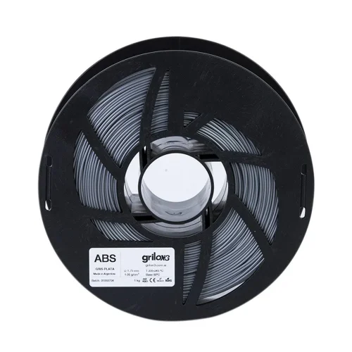 Abs 04 Gris Plata Grilon3 1.75 X 1kg - Imagen 2