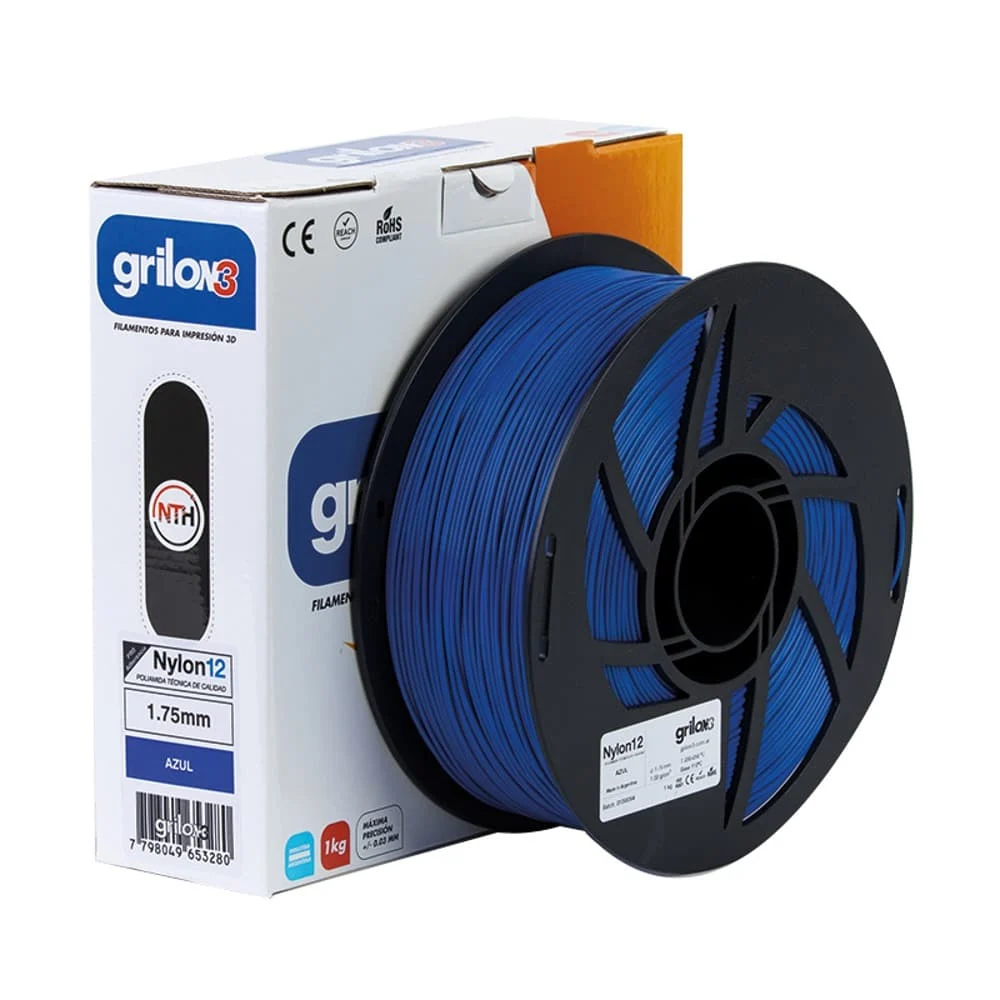 Nylon 12 - 08 Azul Grilon3 1.75 X 1kg