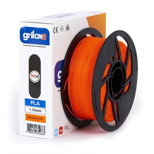 Pla 09 Naranja Fluo Grilon3 1.75 X 1kg