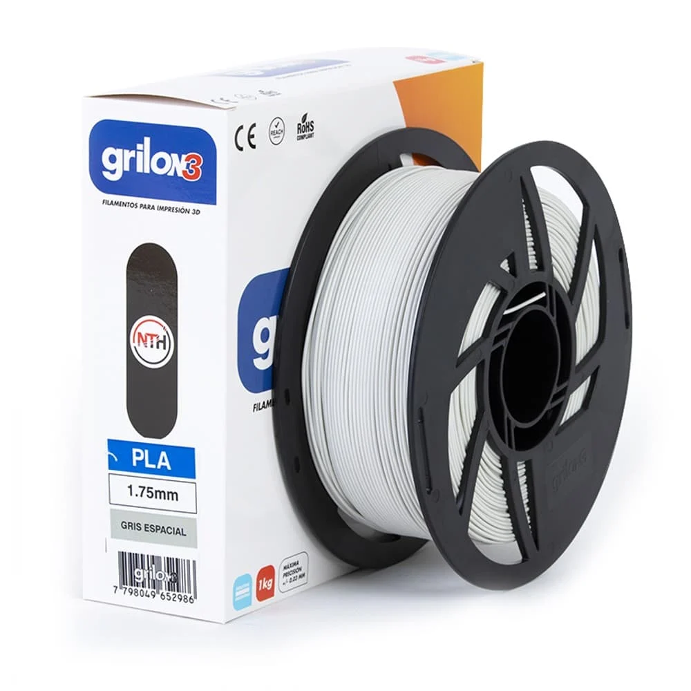 Pla 22 Gris Espacial Grilon3 1.75 X 1kg