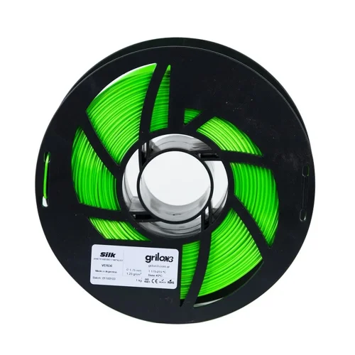 Pla Silk Verde Grilon3 1.75 X 1kg - Imagen 3