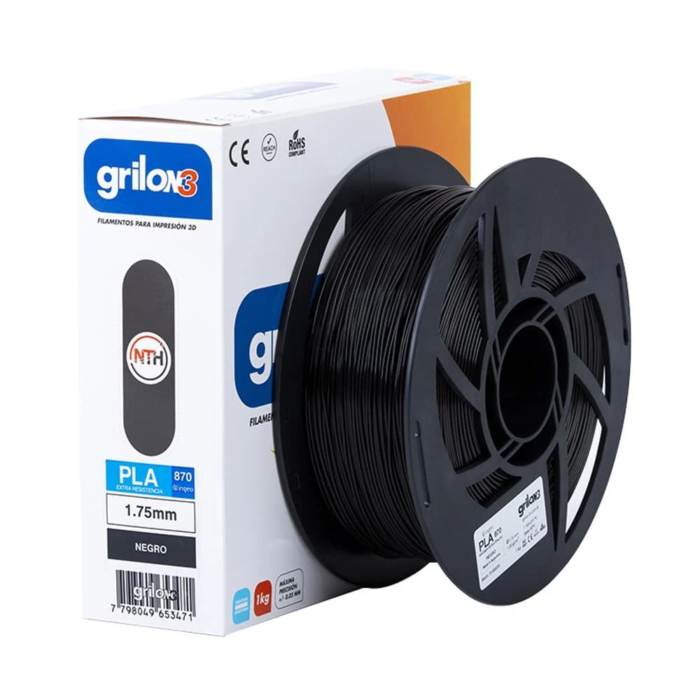 Pla 870 - 02 Negro Grilon3 1.75 X 1kg