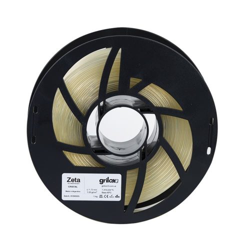 Pla Zeta Clear Cristal Grilon3 1.75 X 1kg - Imagen 3