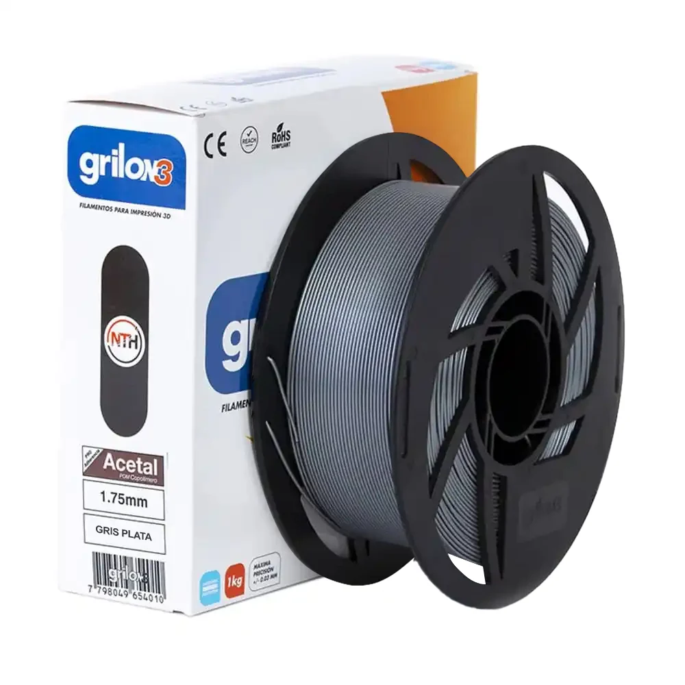 Acetal 04 Gris Plata Grilon3 1.75 X 1 Kg