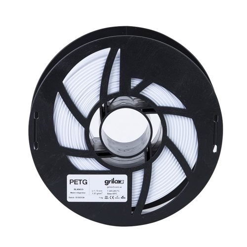 Petg Blanco Grilon3 1.75 X 1 Kg - Imagen 2