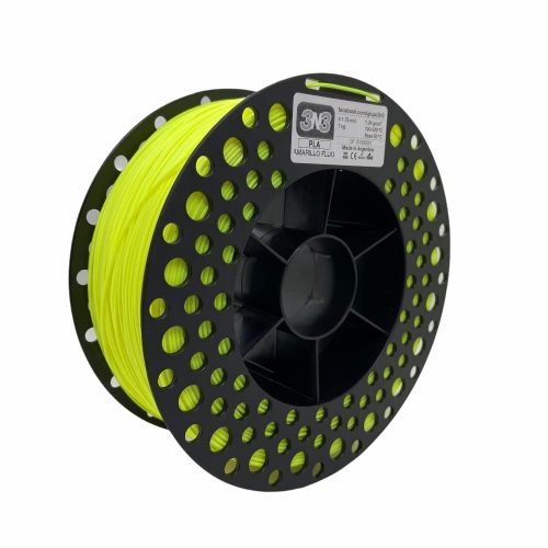 Pla 20 Amarillo Fluo 3n3 1.75 X 1kg - Imagen 2
